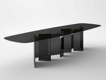 METROPOLIS - Rectangular dining table by Tonelli Design