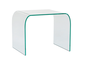 CLASSIC - Low rectangular glass coffee table by Tonin Casa