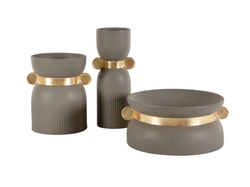 IMPERO - Ceramic vase by Tonin Casa