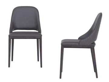 MALVA ÈLITE - Upholstered leather chair by Tonin Casa