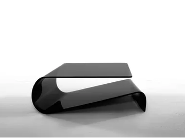 VELO - Glass coffee table by Tonin Casa
