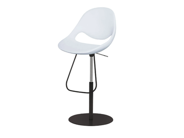 LITTLE MOON SOFT TOUCH - High polyurethane stool with gas lift by Tonon