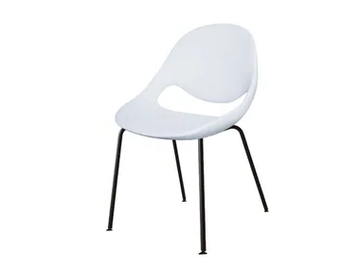 LITTLE MOON SOFT TOUCH - Polyurethane chair by Tonon