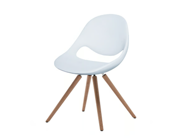 LITTLE MOON SOFT TOUCH - Polyurethane chair by Tonon