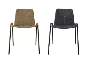 SAILOR - Stackable cellulose fibre chair by Tonon