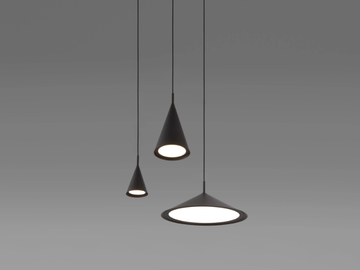 GORDON - Metal pendant lamp by Tooy