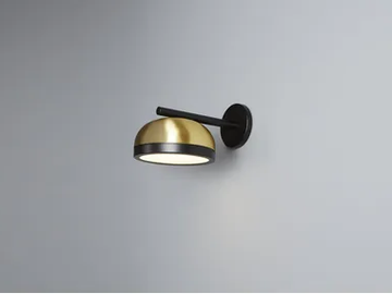 MOLLY - Brass wall lamp with fixed arm by Tooy