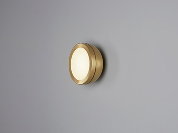 MOLLY - LED brass wall light by Tooy