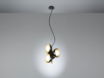 MUSE - Direct light metal pendant lamp by Tooy