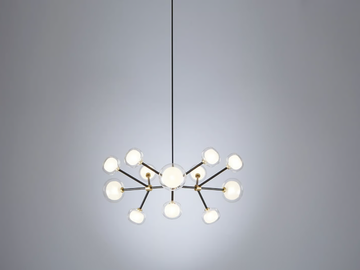 NABILA - Metal pendant lamp by Tooy