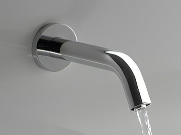 DLE105ANE4 - Wall-mounted electronic washbasin mixer by TOTO