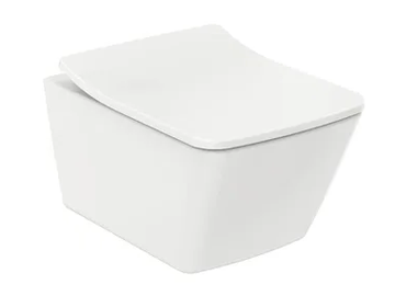 SP CW532RY - Wall-hung rimless ceramic toilet by TOTO