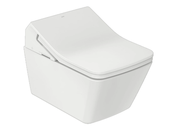 WASHLET® SX EWATER+ AUTO FLUSH - Wall-hung ceramic toilet with spray with bidet by TOTO