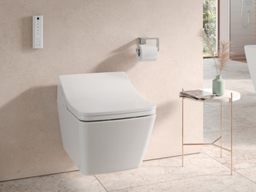 WASHLET® SX EWATER+ - Wall-hung ceramic toilet with bidet with spray by TOTO