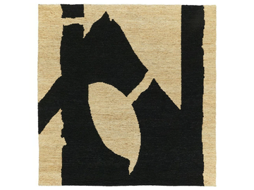 ARCADES - Square handmade jute rug by Toulemonde Bochart