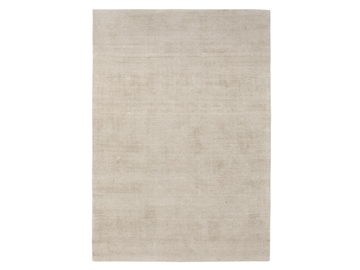 ECHO - Solid-color rectangular silk rug by Toulemonde Bochart