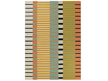 KEYBOARD - Handmade wool rug with geometric shapes by Toulemonde Bochart