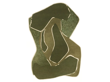 MUSE - Patterned handmade rug by Toulemonde Bochart