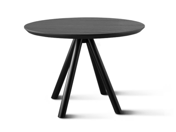 AKY CONTRACT - Round wooden dining table by TrabA'