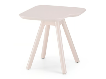 AKY SMALL - Square wooden side table by TrabA'