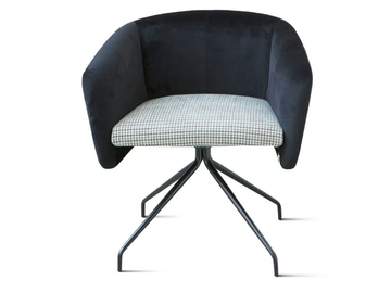 BALÙ OFFICE - Trestle-based chair with armrests by TrabA'