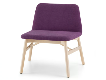 BARDOT LOUNGE LE - Fabric easy chair by TrabA'