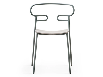GENOA - Stackable wooden chair by TrabA'