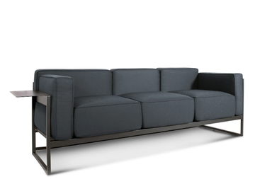 KIRK - 3 seater fabric sofa by TrabA'