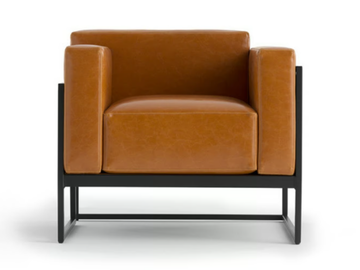 KIRK - Fabric armchair with armrests by TrabA'