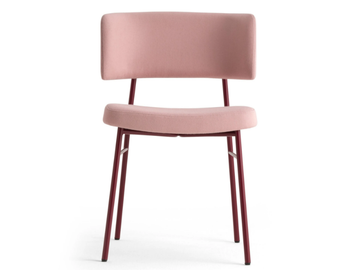 MARLEN - Upholstered fabric chair open back by TrabA'