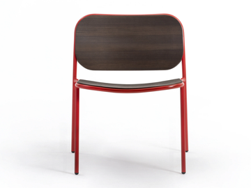 METIS WOOD - Stackable wooden easy chair by TrabA'