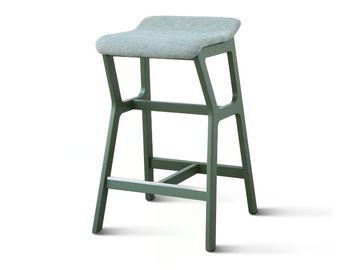 NHINO - Fabric stool with footrest by TrabA'