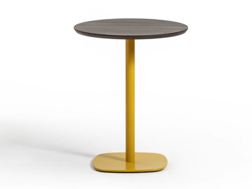 ROUND - Round metal table by TrabA'