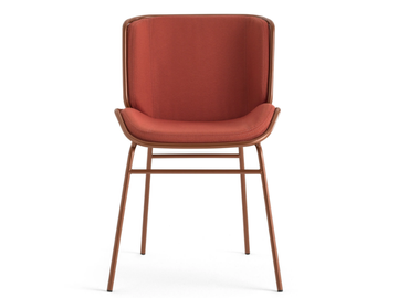 SKIN - Upholstered fabric chair by TrabA'