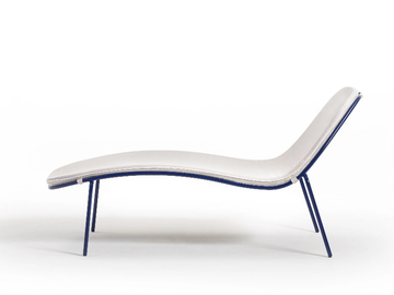SUNSHINE - Stackable metal sun lounger by TrabA'
