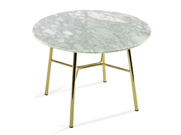 YUKI - Round marble coffee table by TrabA'