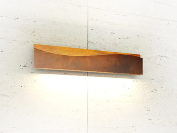 ESSE 002 - Corten™ wall light by TrackDesign