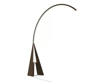GIRAFFA - Corten™ arc lamp by TrackDesign