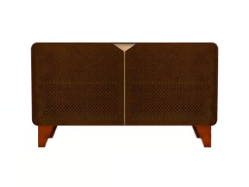 SIDEBOARD - Steel and wood sideboard with doors by TrackDesign