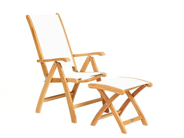 KATE - Recliner teak garden chair by Traditional Teak