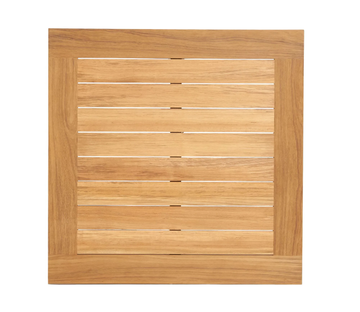 MAXIMA - Square teak garden table by Traditional Teak