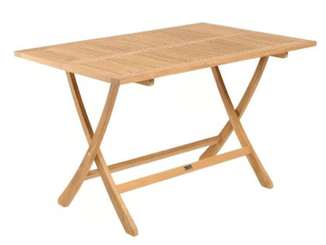 SOFIA - Folding rectangular teak table by Traditional Teak