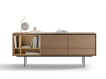AURA 73 - Modular oak sideboard with drawers by TREKU
