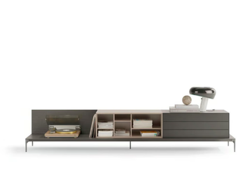 LAUKI 147 - Modular wooden TV cabinet with drawers by TREKU