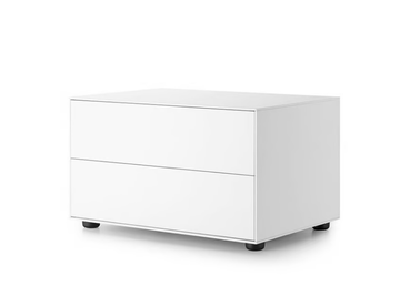 LAUKI - Wooden bedside table with drawers by TREKU