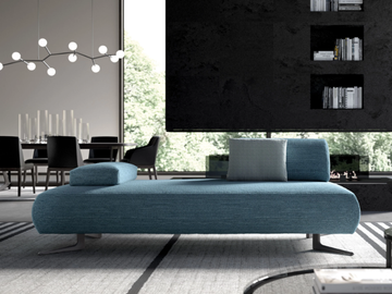 JONAS ROUND - Sectional fabric sofa with removable cover by Tremolada