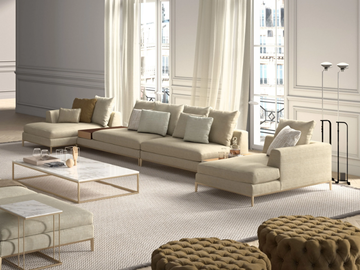LOUIS - Modular sectional sofa by Tremolada