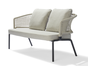 CTR - 2 seater garden sofa by TRIBÙ