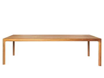 ILLUM - Rectangular teak dining table by TRIBÙ