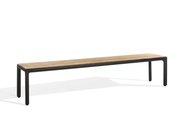 ILLUM - Teak garden bench by TRIBÙ